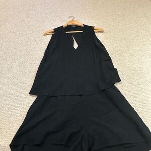 Madewell Black Romper